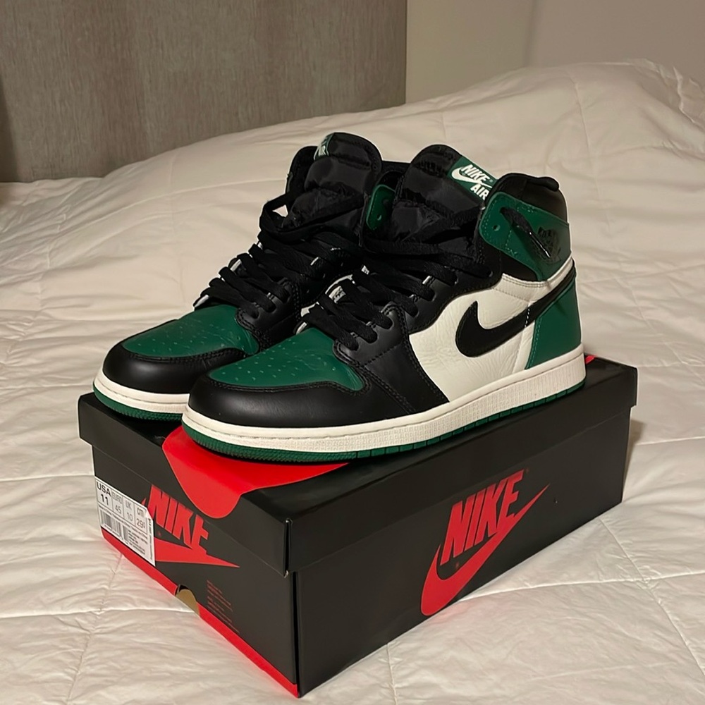 Jordan 1 High Pine Green